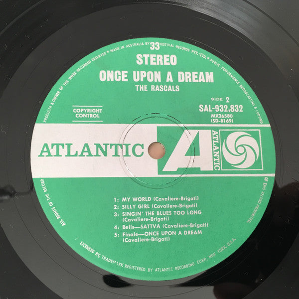 The Rascals : Once Upon A Dream (LP)