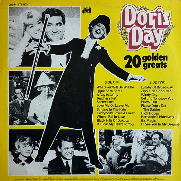 Doris Day : 20 Golden Greats (LP, Comp)