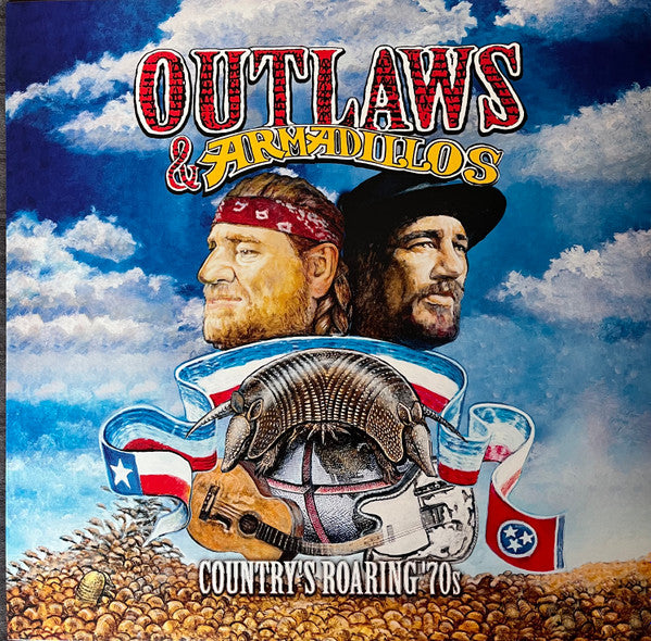 Various : Outlaws & Armadillos: Country's Roaring '70s (LP, Comp)