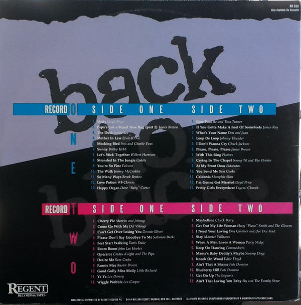 Various : Back To Black (2xLP, Comp)