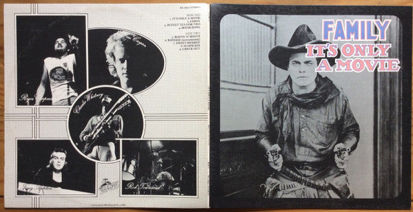 Family (6) : It's Only A Movie (LP, Album)
