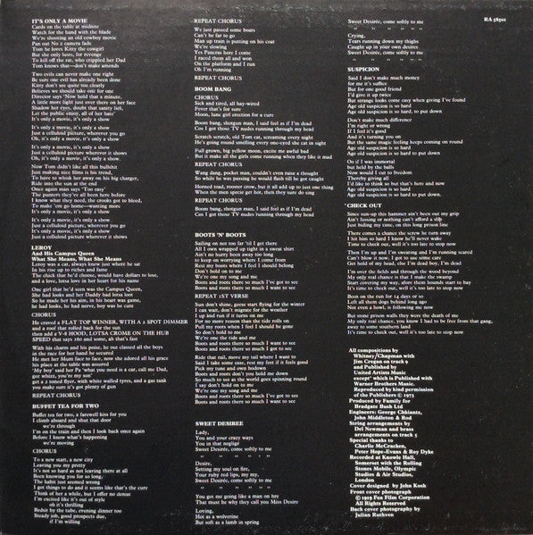 Family (6) : It's Only A Movie (LP, Album)