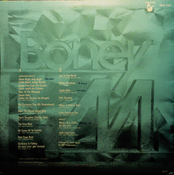Boney M. : The Most Beautiful Christmas Songs Of The World (LP, Comp)