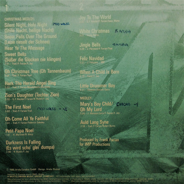 Boney M. : The Most Beautiful Christmas Songs Of The World (LP, Comp)
