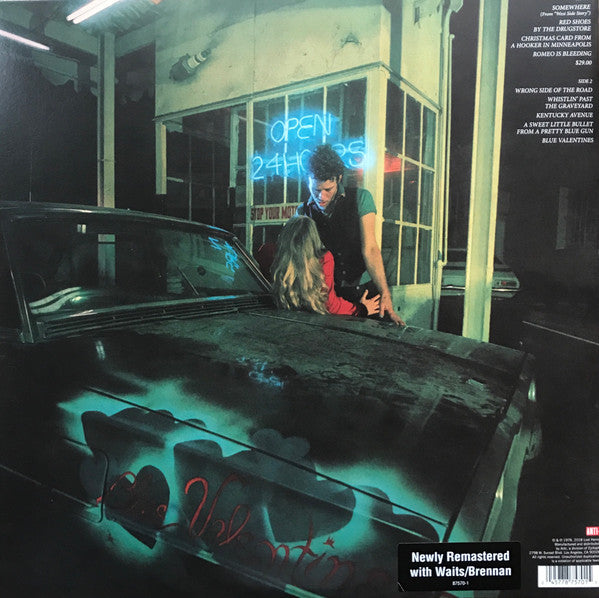 Tom Waits : Blue Valentine (LP, Album, RE, RM, Gat)