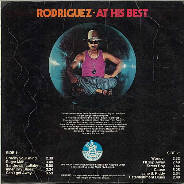 Rodriguez* : At His Best (LP, Comp)