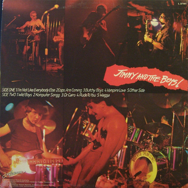 Jimmy And The Boys : Not Like Everybody Else! (LP, Album)