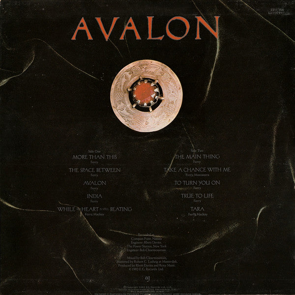 Roxy Music : Avalon (LP, Album)