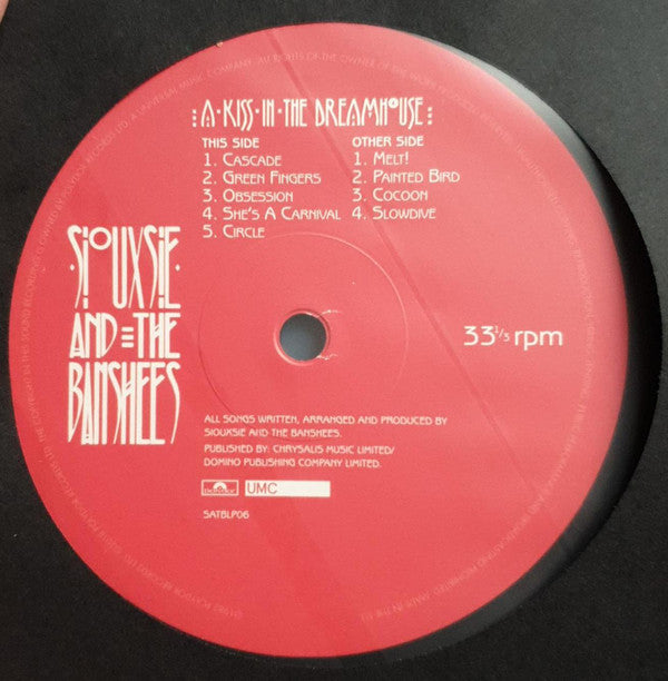 Siouxsie & The Banshees : A Kiss In The Dreamhouse (LP, Album, RE, RM)