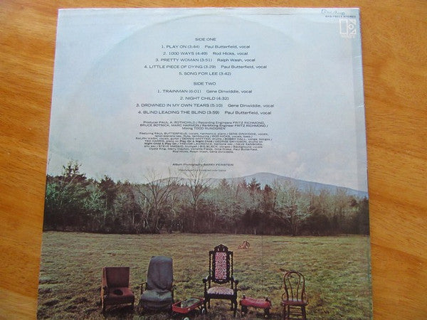 The Paul Butterfield Blues Band : Sometimes I Just Feel Like Smilin' (LP, Album)