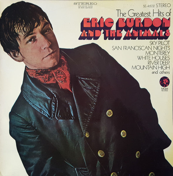Eric Burdon & The Animals : The Greatest Hits Of Eric Burdon And The Animals (LP, Comp)