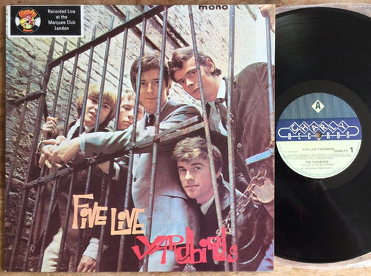 Yardbirds* : Five Live Yardbirds (LP, Album, Mono, RE)