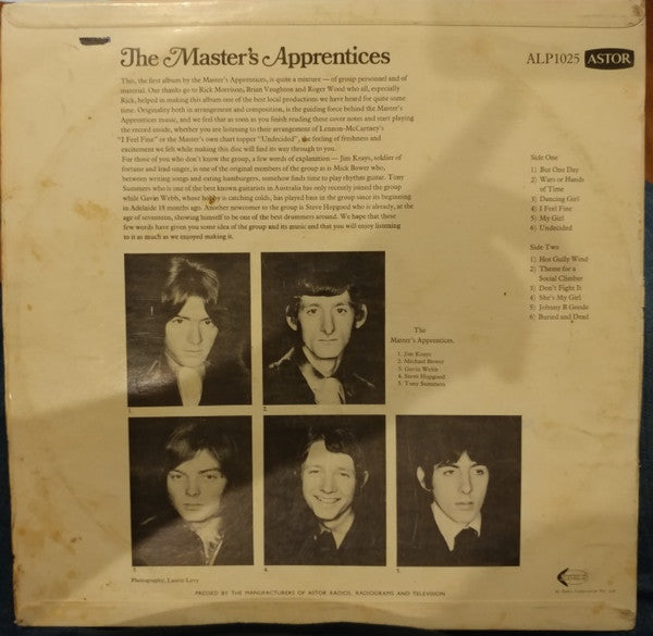 The Master's Apprentices : The Master's Apprentices (LP, Album)
