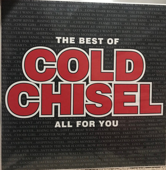 Cold Chisel : The Best Of Cold Chisel All For You (2xLP, Comp)
