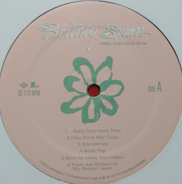 Britney Spears : ...Baby One More Time (LP, Album, Ltd, RE, RP, Cle)