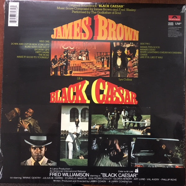 James Brown : Black Caesar (LP, Album, RE)