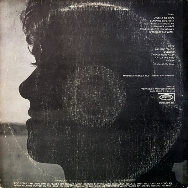 Donovan : Donovan's Greatest Hits (LP, Comp, RE)