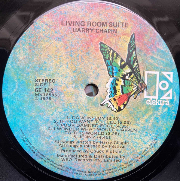Harry Chapin : Living Room Suite (LP, Album)