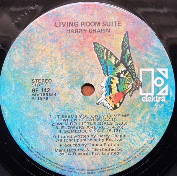 Harry Chapin : Living Room Suite (LP, Album)
