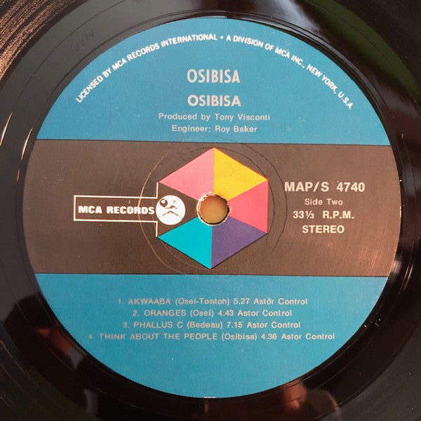 Osibisa : Osibisa (LP, Album, Gat)