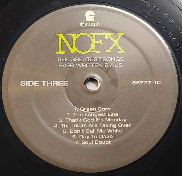 NOFX : The Greatest Songs Ever Written (By Us) (2xLP, Comp, RE)