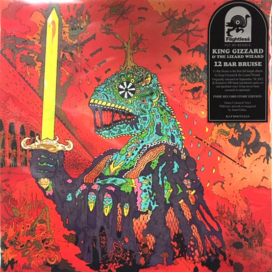 King Gizzard And The Lizard Wizard : 12 Bar Bruise (LP, Album, RE, Gre)