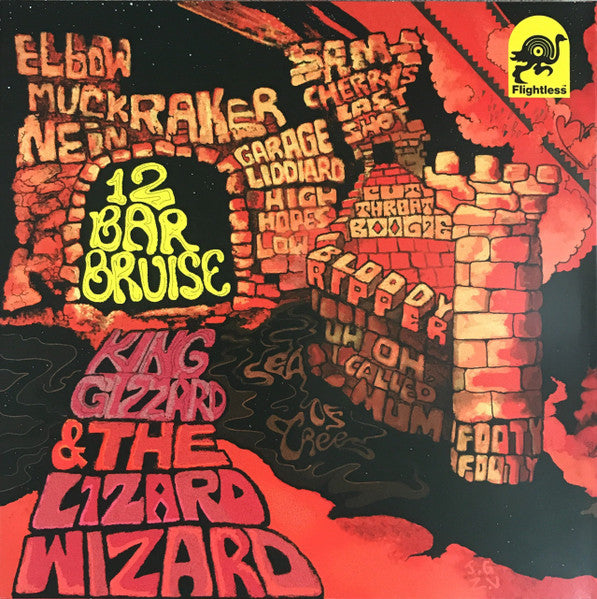 King Gizzard And The Lizard Wizard : 12 Bar Bruise (LP, Album, RE, Gre)