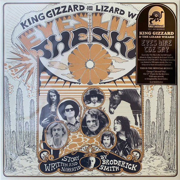 King Gizzard And The Lizard Wizard : Eyes Like The Sky (LP, Album, RE, Ora)