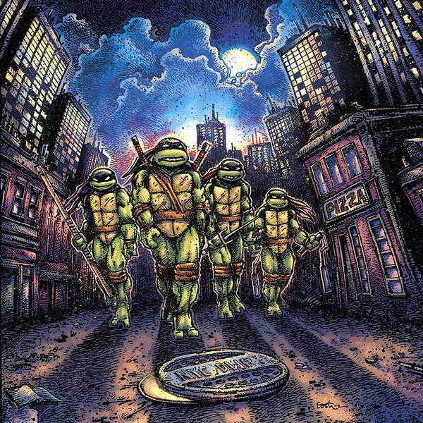 John Du Prez : Teenage Mutant Ninja Turtles (LP, Ora + LP, Gre + Album, Mic)