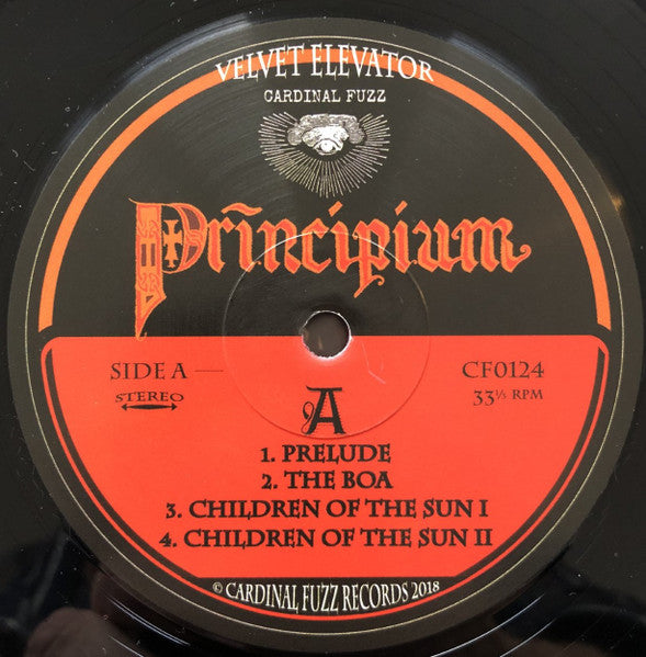 Velvet Elevator (2) : Principium (LP, Album, Ltd, Blo)