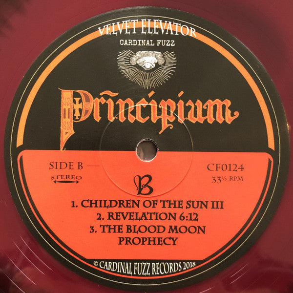 Velvet Elevator (2) : Principium (LP, Album, Ltd, Blo)