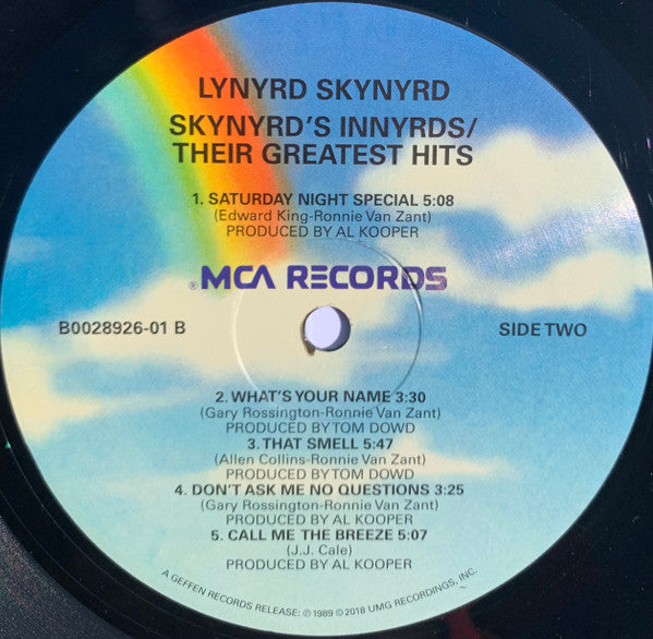Lynyrd Skynyrd : Skynyrd's Innyrds / Their Greatest Hits (LP, Comp, RE)