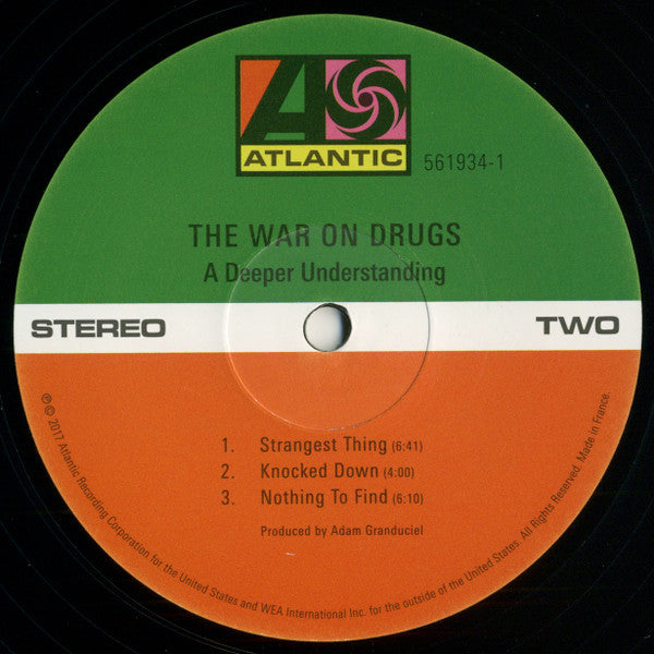 The War On Drugs : A Deeper Understanding (2xLP, Album, RP)