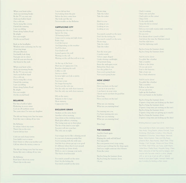 Rolling Blackouts C.F.* : Hope Downs (LP, Album)