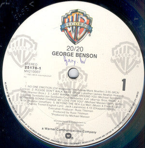 George Benson : 20/20 (LP, Album)