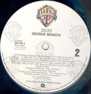 George Benson : 20/20 (LP, Album)