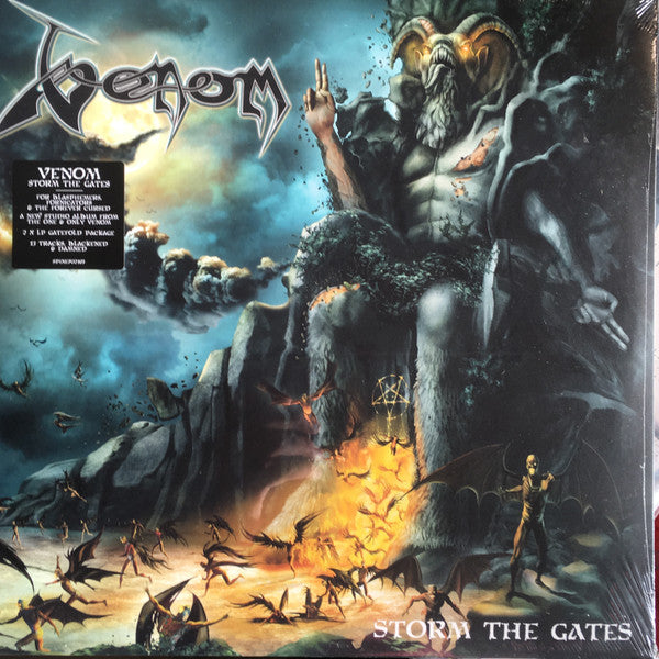 Venom (8) : Storm The Gates (2xLP, Album, Sil)