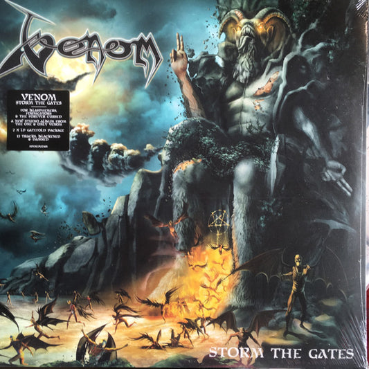 Venom (8) : Storm The Gates (2xLP, Album, Sil)