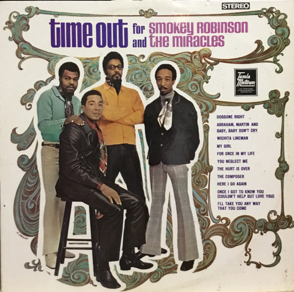The Miracles : Time Out For Smokey Robinson And The Miracles (LP, Album)