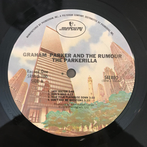 Graham Parker And The Rumour : The Parkerilla (2xLP, Album, San)
