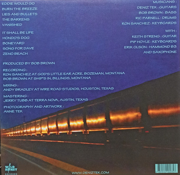 Deniz Tek : Lost For Words (LP, Album)