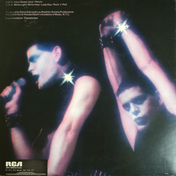 Lou Reed : Rock N Roll Animal (LP, Album, Gat)