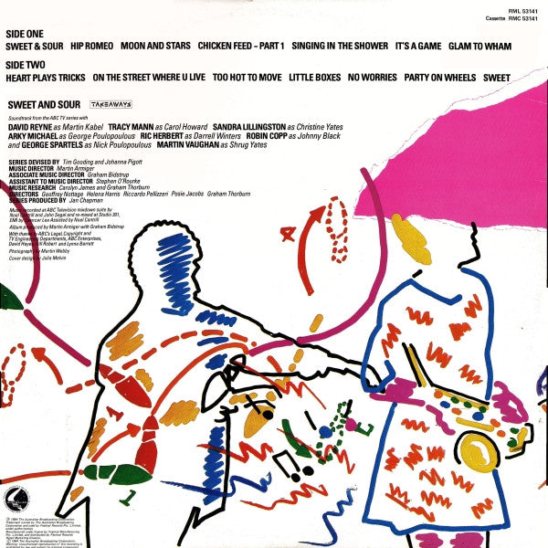 The Takeaways : Sweet & Sour (LP, Album, RP, Gat)