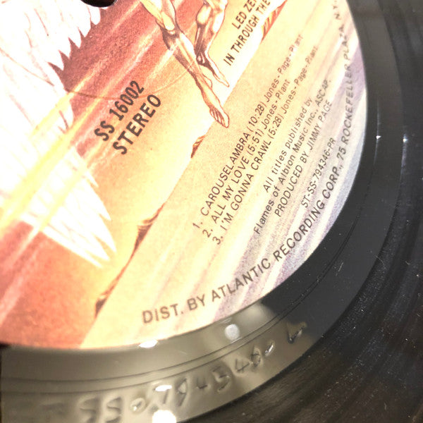 Led Zeppelin : In Through The Out Door (LP, Album, "F”)