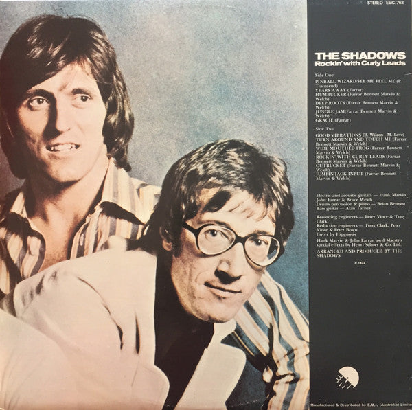 The Shadows : Rockin' With Curly Leads (LP, Album)