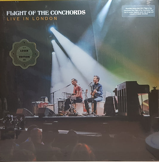 Flight Of The Conchords : Live In London (2xLP, Cle + LP, S/Sided, Etch, Cle + Album, Ltd, L)