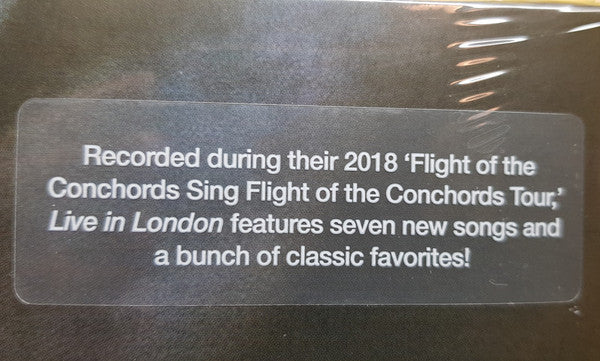 Flight Of The Conchords : Live In London (2xLP, Cle + LP, S/Sided, Etch, Cle + Album, Ltd, L)