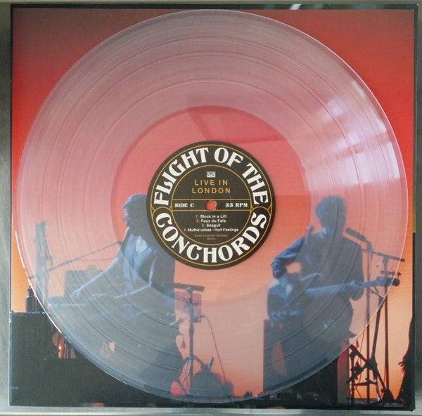 Flight Of The Conchords : Live In London (2xLP, Cle + LP, S/Sided, Etch, Cle + Album, Ltd, L)