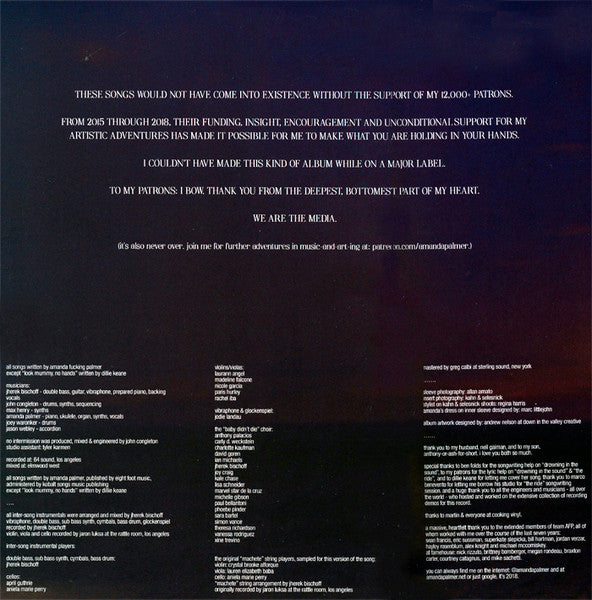 Amanda Palmer : There Will Be No Intermission (2xLP, Album, 180)