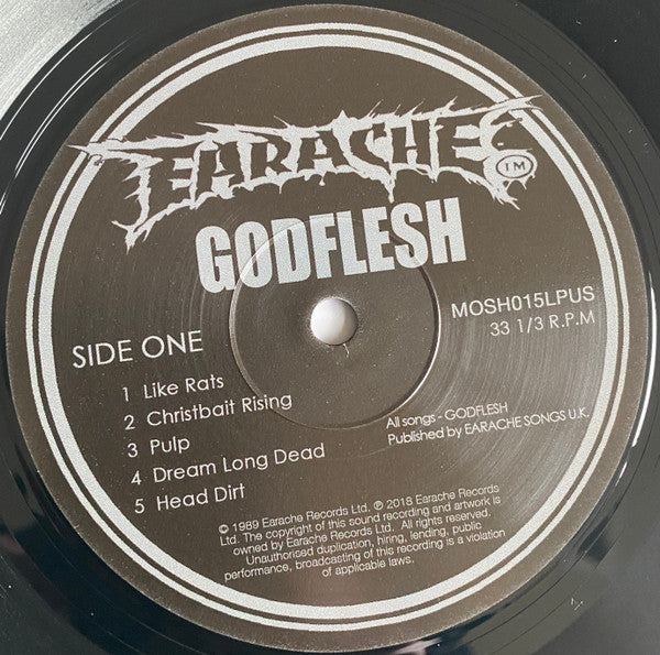 Godflesh : Streetcleaner (LP, Album, RE, RM)